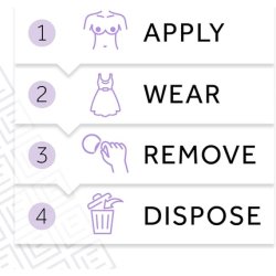 Eylure Women's Disposable Nipple Cover White