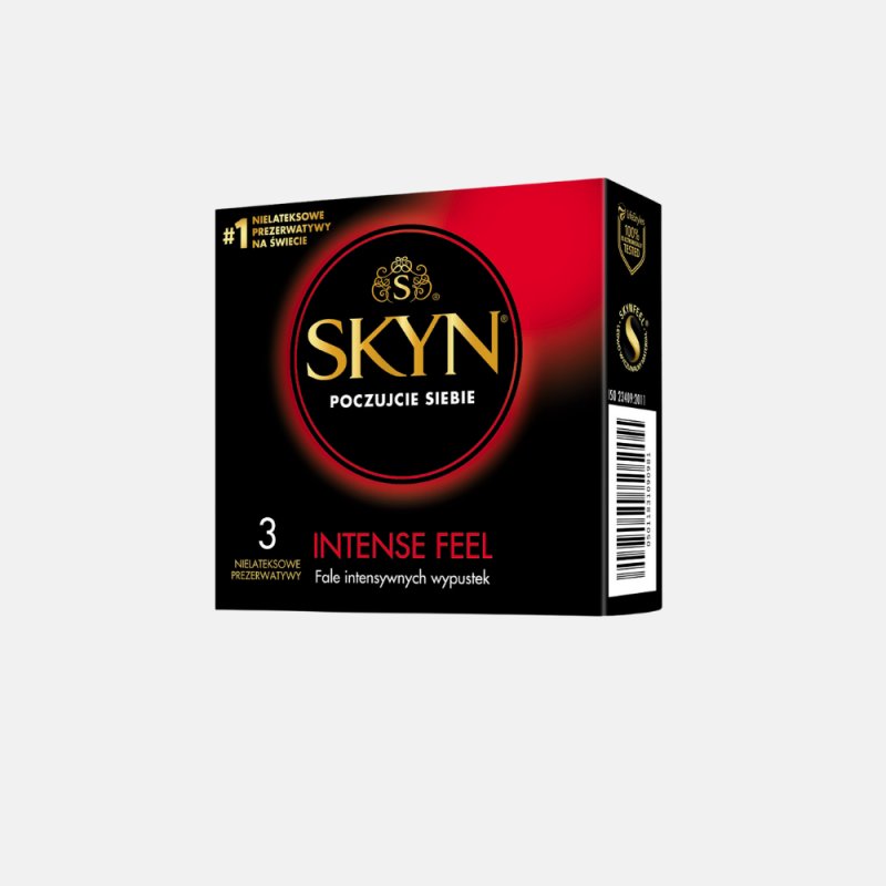 Skyn Feel Everything Intense Feel Non-Latex Condoms - 3 Pieces
