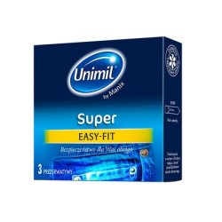 Unimil Super Latex Condoms - 3 Pieces