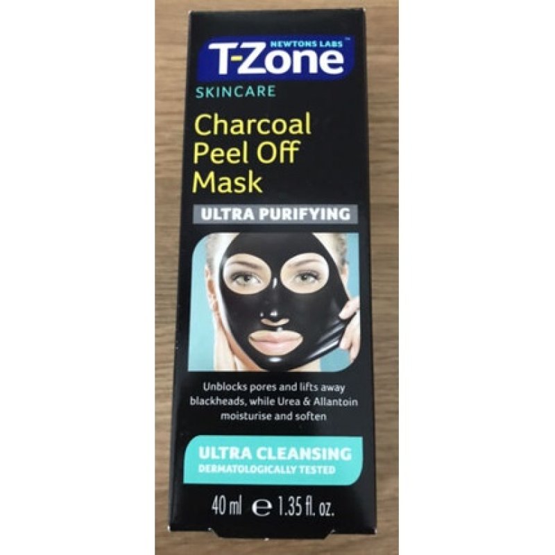 New T-Zone Charcoal Black Peel Off Mask 40ml