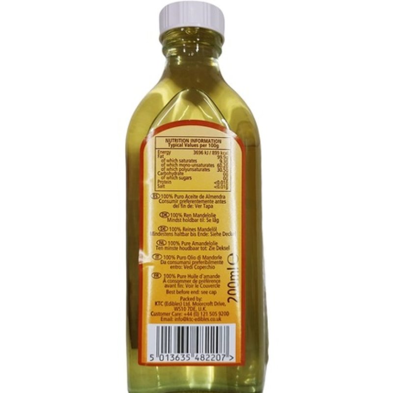 Ktc Yari 100% Pure Almond Oil/Skin Care/Hair Care Almond Oil ~ Cooking Oil/New