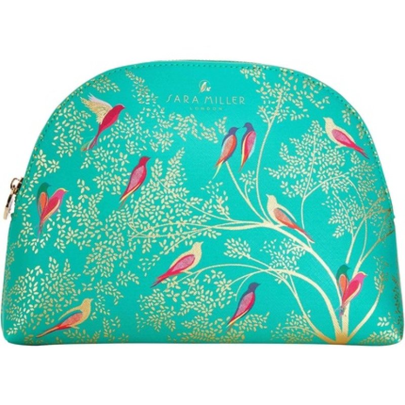 Sara Miller Beauty Chelsea Cosmetic Bag Green Large