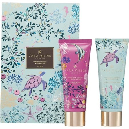 Sara Miller Beauty Underwater Spa Duo Exfoliating Body Wash and Hand & Body Cream 75ml