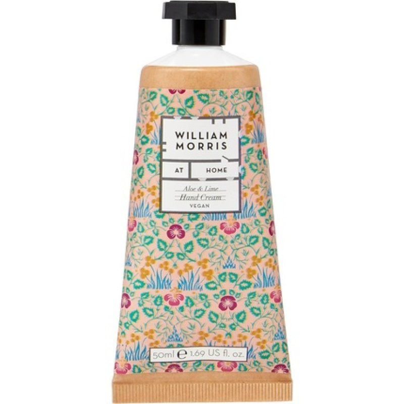 William Morris At Home Eyebright Aloe & Lime Hand Cream Enriched with Shea Butter Cruelty Free & Vegan Friendly Travel