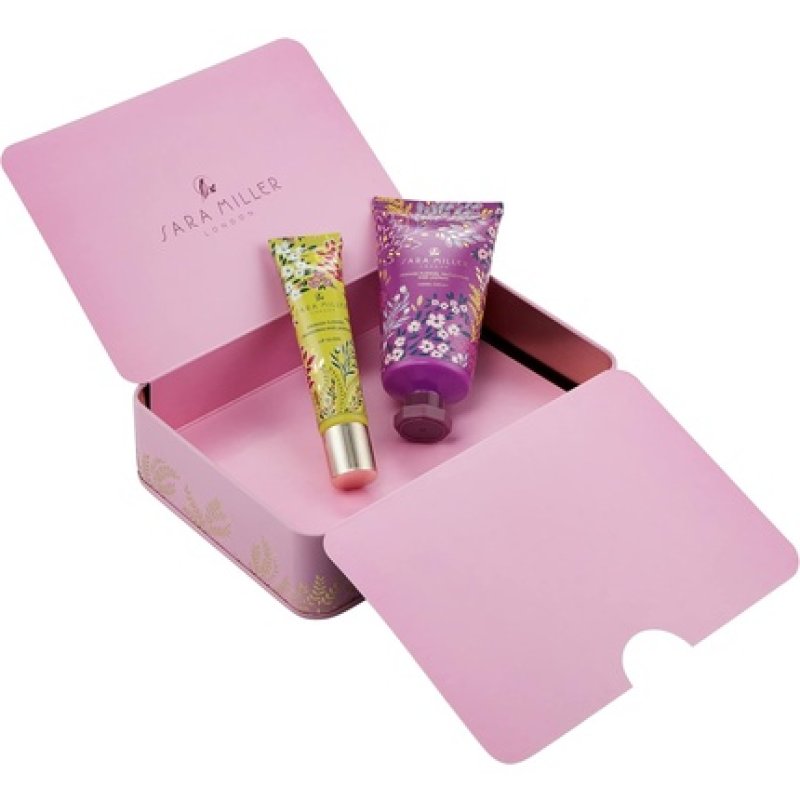 Sara Miller Beauty London Haveli Garden Hand & Lip Duo Enriched Hand Cream Vegan Friendly Travel Friendly Size