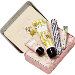 Cath Kidston Story Tree Manicure Set in Tin Hand Cream 50ml Cuticle Cream 15ml Emery Board Nail Clippers Complete Nail