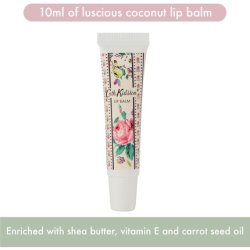 Cath Kidston Hand Cream 50ml Lip Balm 10ml Mini Handbag Enriched with Shea