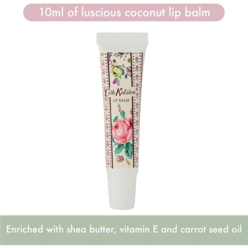 Cath Kidston Hand Cream 50ml Lip Balm 10ml Mini Handbag Enriched with Shea