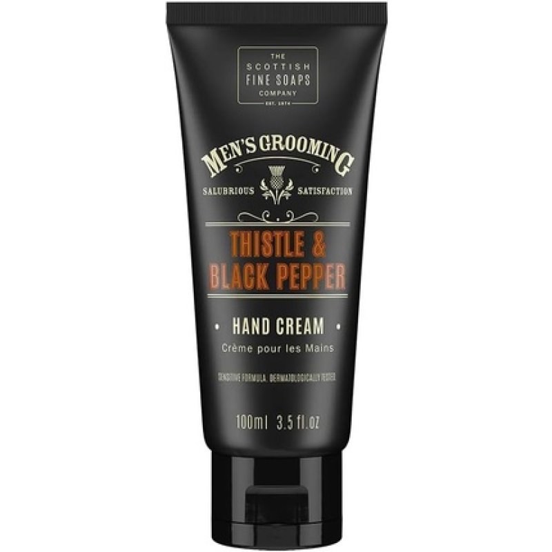 Scottish Fine Soaps Thistle & Black Pepper Hand Cream 100ml