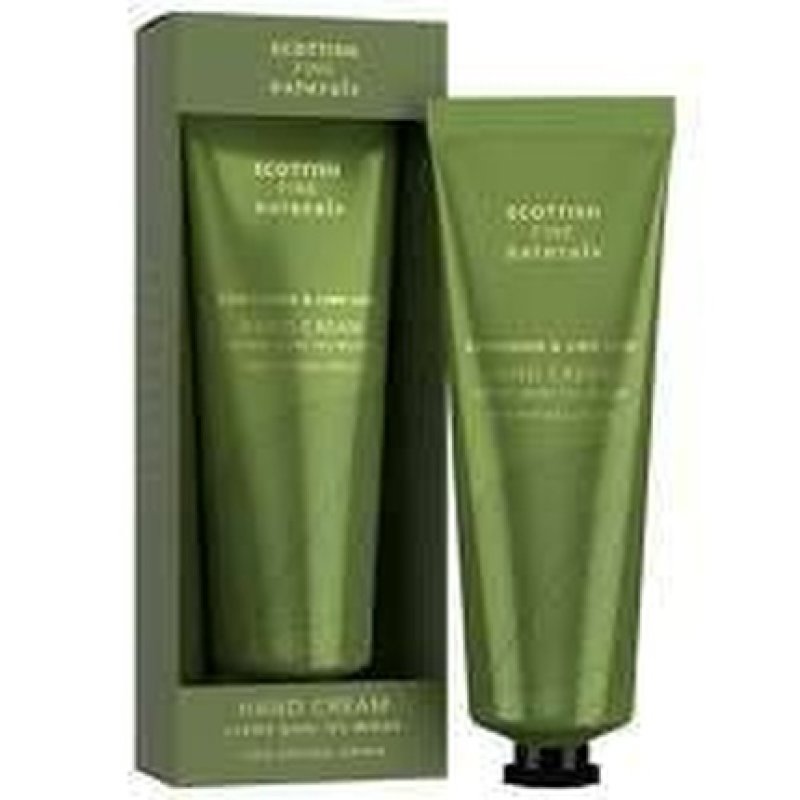 Scottish Fine Naturals Coriander & Lime Leaf Hand Cream 75ml Tube