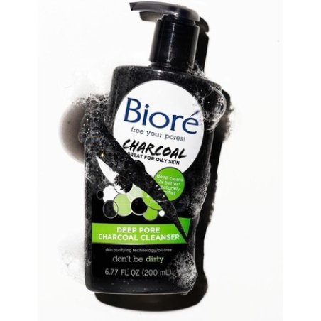 Biore Cleanser With Charcoal - 200 Ml
