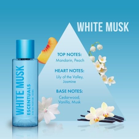 Escentuals White Musk Perfume for Women Eau de Parfum 100ml