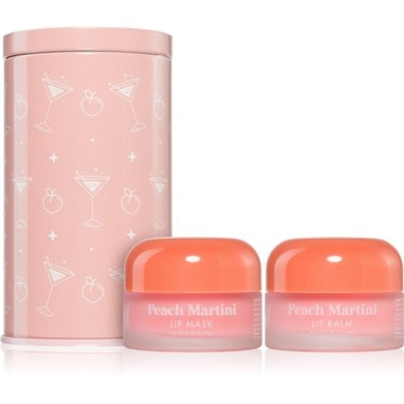 Barry M Lip Care Duo Gift Set - Peach Martini Scent