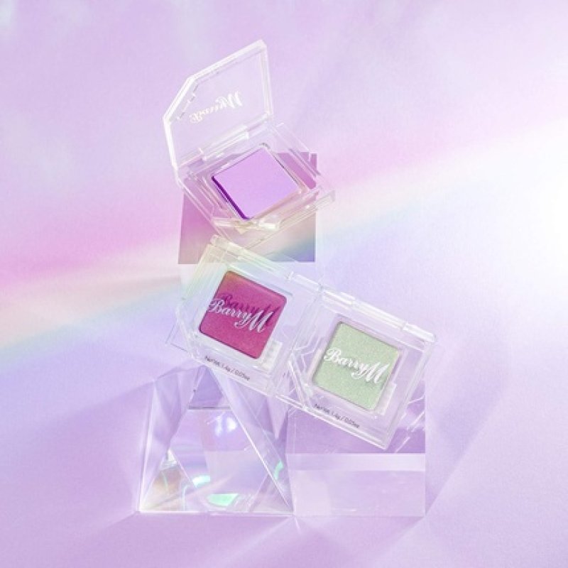 Barry M Cosmetics Clickable Single Black Matte Eyeshadow Palette Limitless