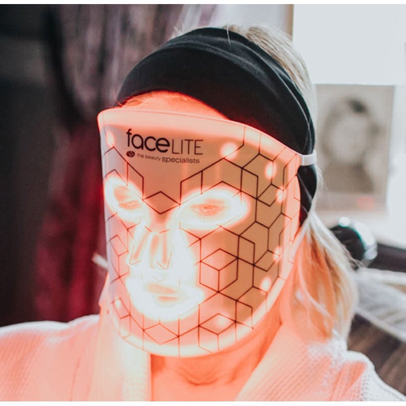 Rio FaceLITE Beauty Boosting Light Therapy LED Face Mask