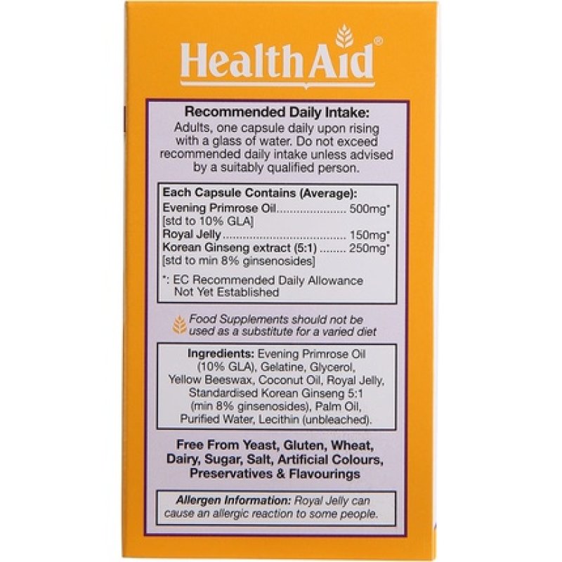 HealthAid Royal 3 30 Capsules