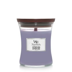 WoodWick Hypnoflora wax candle Cylinder Jasmine, Pear, Tonka bean Lilac 1 pc(s)