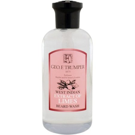 Geo F Trumper Extract of Limes Beard Shampoo for Men 200ml/6.76floz with Vibrant Limes
