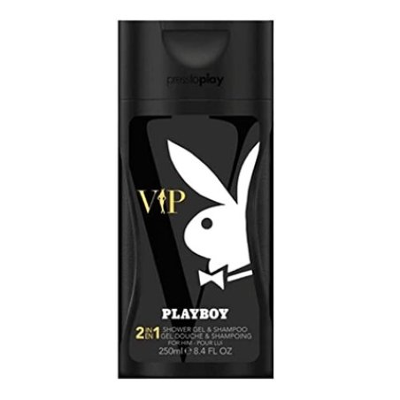 Playboy VIP 2 in 1 Shampoo Shower Gel for Men 250ml