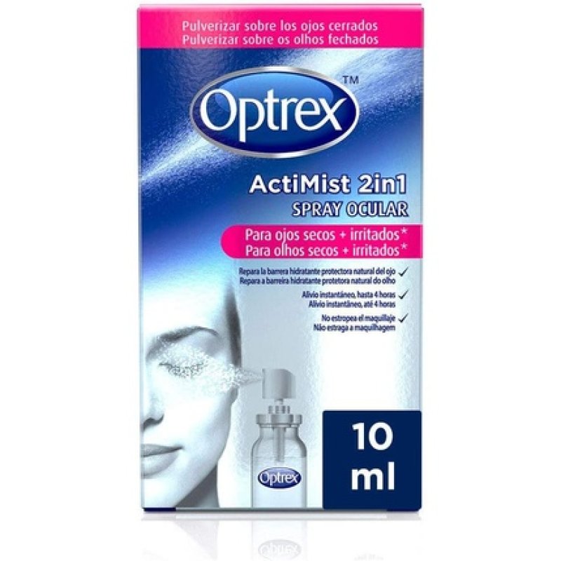 Optrex Actimist 2 in 1 Eye Spray for Dry and Irritated Eyes