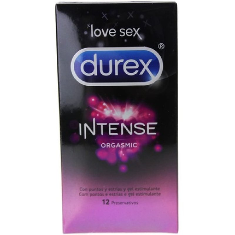 Durex Intense Orgasmic Condoms 12 Units