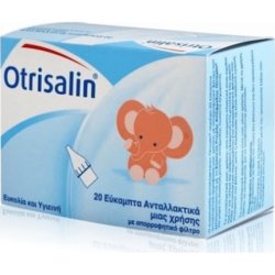 Otrisalin Flexible Replacement Parts For Nasal Decongestion Device - 20 Pieces