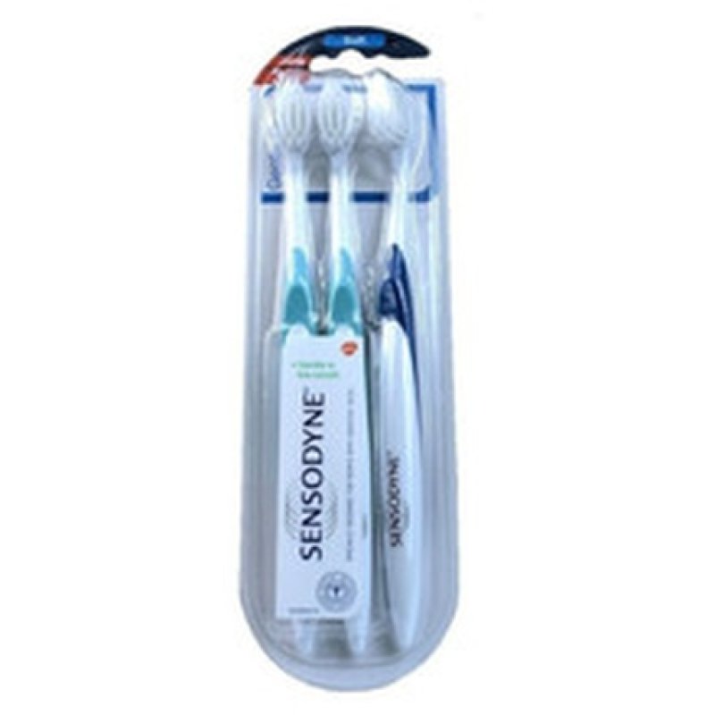 Sensodyne Gentle Care Toothbrush 3-Pack