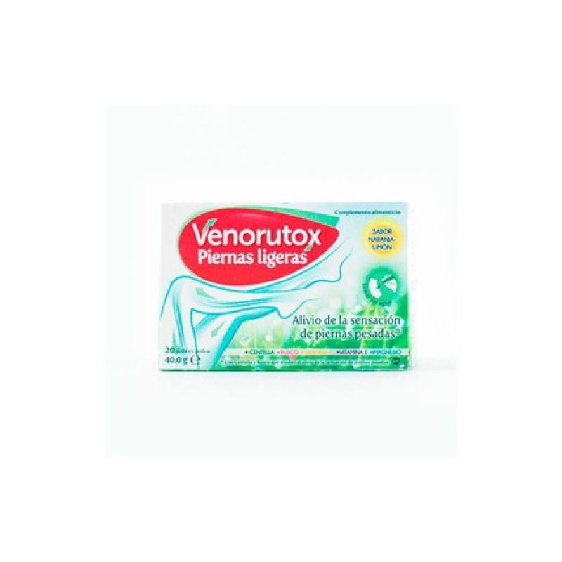 Venorutox Light Legs Orange-Lemon Flavour 20 Sachets
