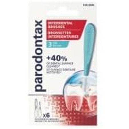 Parodontax Interdental Brushes 0.6mm with Hygienic Cap
