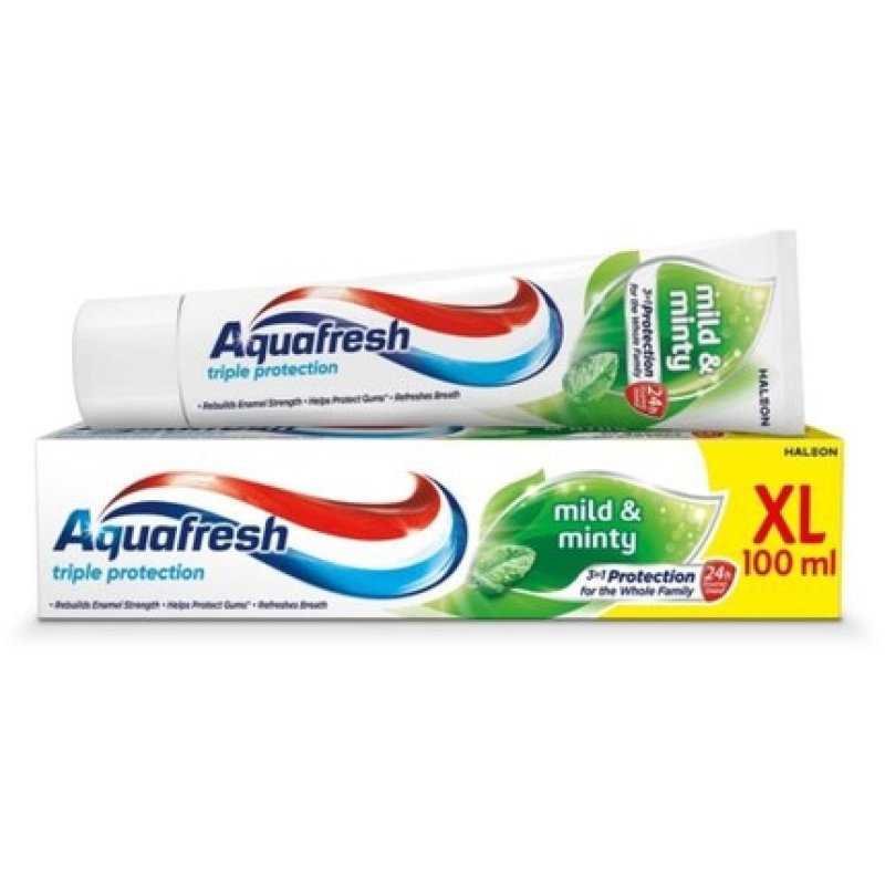 Aquafresh Triple Protection Mild And Minty Toothpaste 100ml