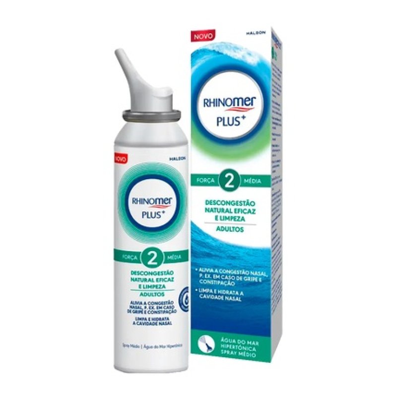 Rhinomer Plus Nasal Spray Medium Strength 125ml