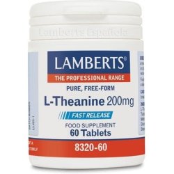 Lamberts L-Theanine 200mg 60 Tablets