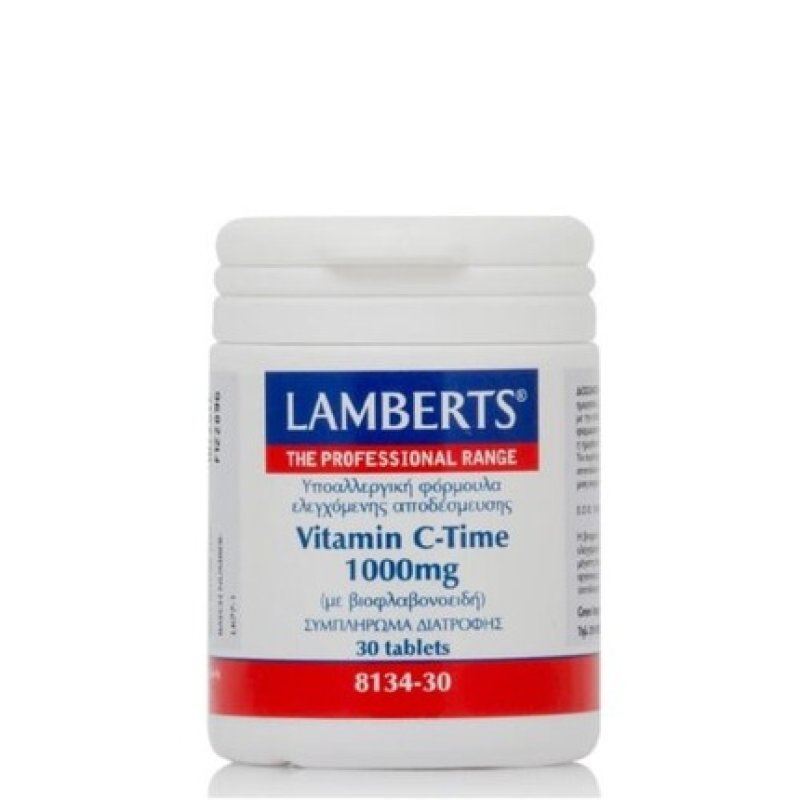 Lamberts Vitamin C Time Release Formulation 1000mg 30 Tablets