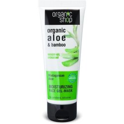 Organic Shop Aloe & Bamboo Moisturizing Gel Face Mask 75ml