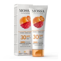 Mossa Spf30 Sunscreen Raspberry Natural 50ml