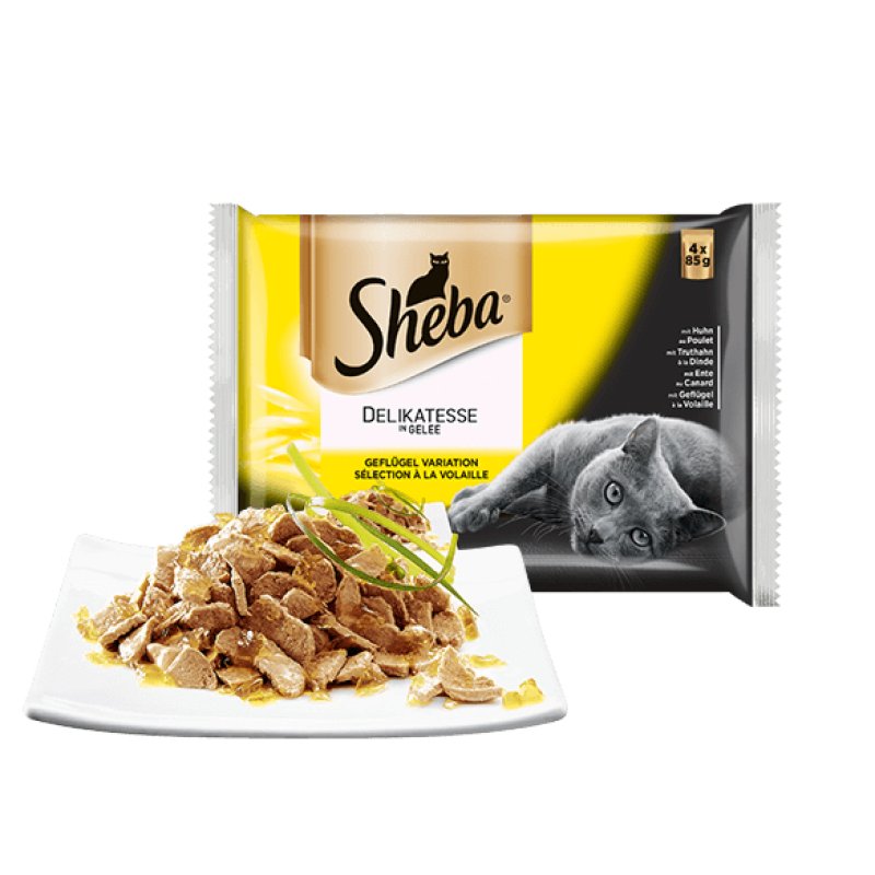 Sheba 283339 cats moist food 340 g