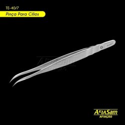 Staleks Expert 40 Professional Eyelash Tweezers Type 7 Curved