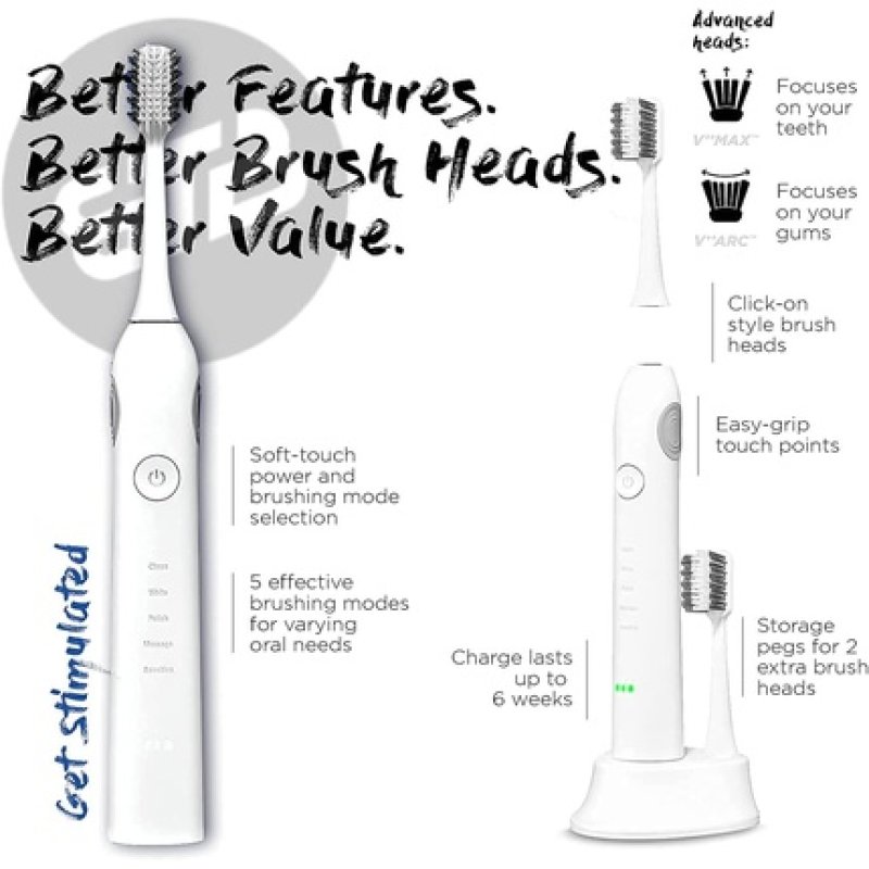 Better Electric Toothbrush - White
