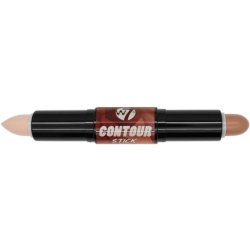 W7 Contour Stick Double-Ended Creamy Contour & Highlight Makeup Bronze Shape & Define Medium 1 count