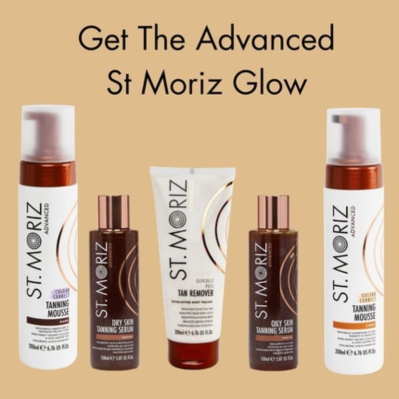 St Moriz Advanced Formula 5 in 1 Tanning Mousse Hydrating and Nourishing Medium 200ml
