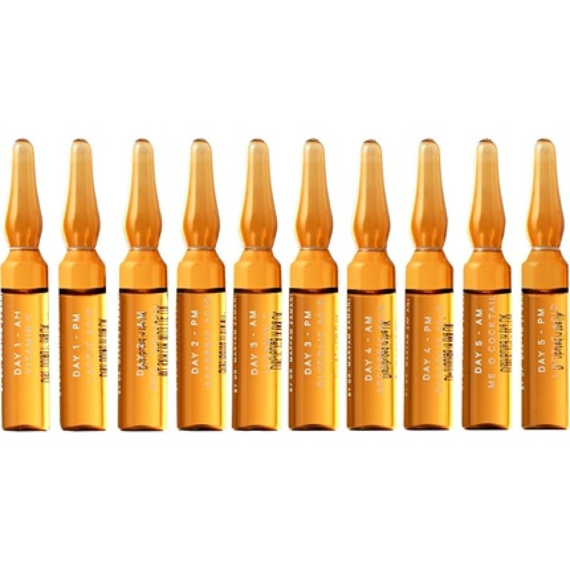 Mz Skin Glow Boost Ampoules 5 Day Skin Care Radiance Regime with Vitamin C
