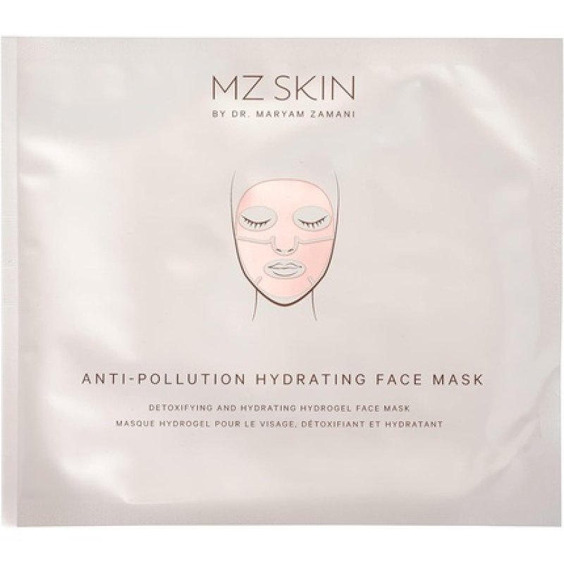 MZ Skin Anti Pollution Hydrating Face Masks - Pack of 5
