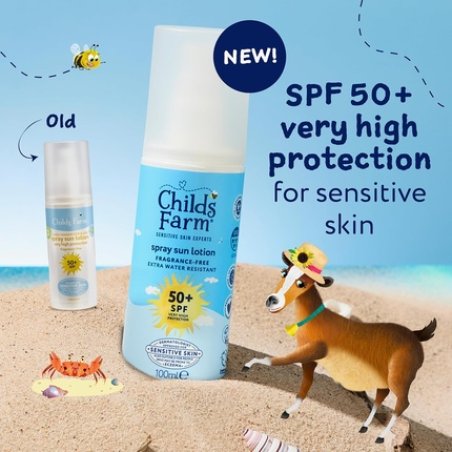 Childs Farm Kids & Baby Sun Lotion Spray SPF 50 UVA & UVB Very High