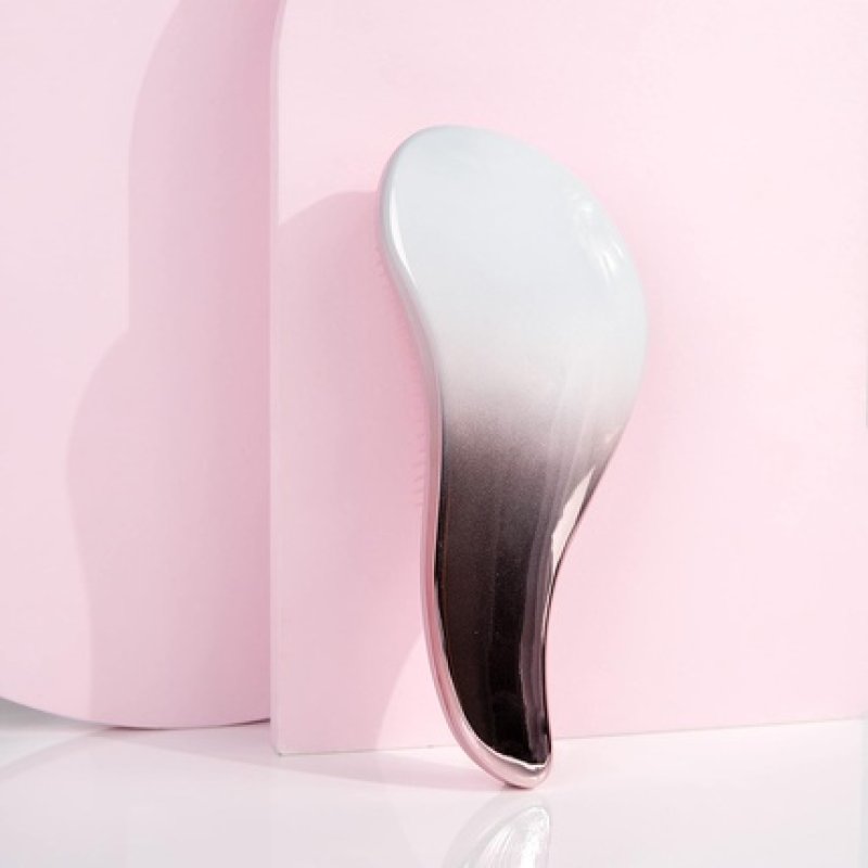 Brushworks HD Detangling Hair Brush White/Pink