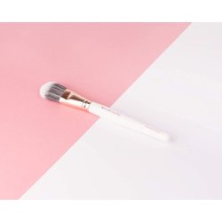 Brushworks White & Gold Foundation Brush