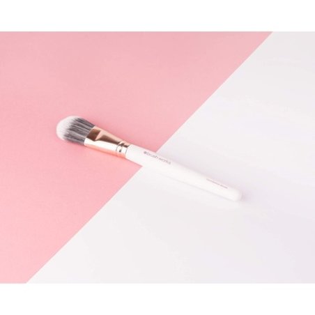 Brushworks White & Gold Foundation Brush