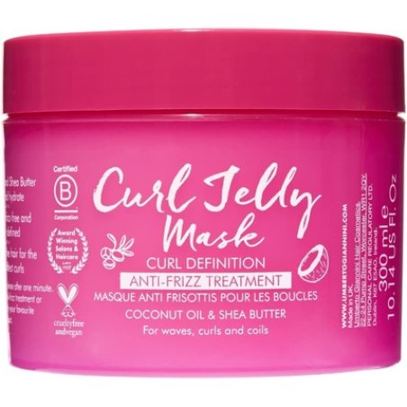 Umberto Giannini Curl Jelly Mask 300ml Deep Conditioning Anti-frizz Treatment for Curly and Coily Hair