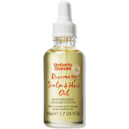Umberto Giannini Rosemary Oil Treatment for Scalp and Hair 50ml - Vegan & Cruelty Free