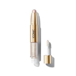 Iconic London Glaze Crayon Dual Ended Eyeshadow Stick for Sparkling Wet Look