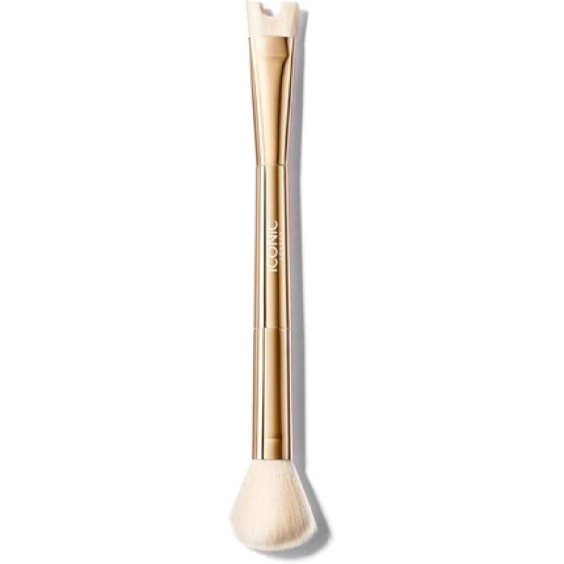 Iconic London Precision Duo Contour Brush - Two Sided Makeup Brush